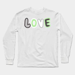 agender love Long Sleeve T-Shirt